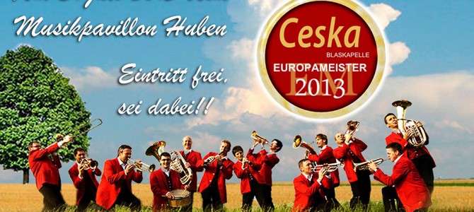 Blasmusikkapelle Ceska am 03.Juli 2015 in Huben Blasmusikkapelle Ceska am 03.Juli 2015 in Huben
