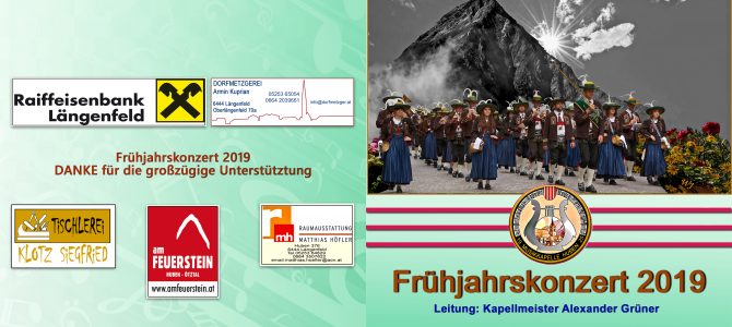 Einladung zu unserem Frühjahrskonzert Einladung zu unserem Frühjahrskonzert
